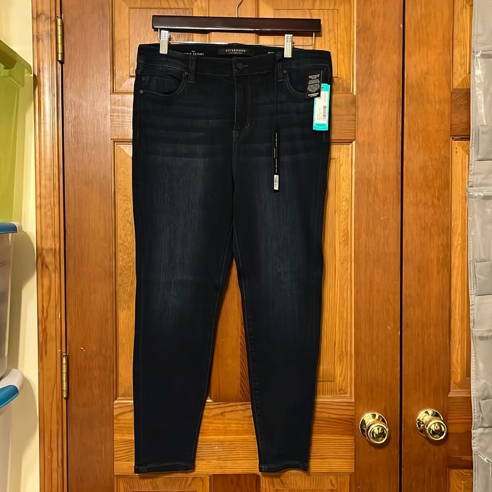 Liverpool Los Angeles Abby Ankle Skinny Jeans - 14P NWT